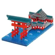 nanoblock - World Famous Buildings - Itsukushima Shrine nanoblock Sights to See
