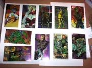 1994 WILDSTORM WILDCATS ALL-CHROMIUM WIDEVISION BASE 96 CARD SET JIM LEE GRIFTER