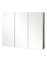 [Cefito] Bathroom Mirror Cabinet 900x720mm in Oak