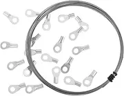Mobestech Sealer Heating Wire Connector Thermal Sealer Repair Kit High Wires Strip 5m Roll 20 Connectors Universal for Sealing Machines