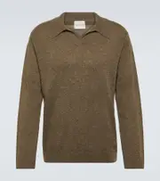 [Le Kasha] Le Kasha Gibson cashmere polo sweater AU 87 green