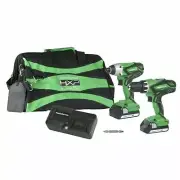 NEW Metabo HPT 18V Hammer Drill & Impact Driver Combo Kit with TWO (2) batteries