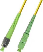 75M (246ft) OS2 FC/APC to SC/APC Fiber Optic Cable Simplex Singlemode 9/125