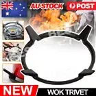 Wok Trivet Universal Gas Stove Cast Iron Stand Rack Support Ring Cooktop Range O