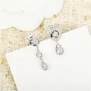 Ear Studs Trend Pure 925 Silver Jewelry Earrings for Women Numbers 5 Design Ear Stud Luxury Gifts Ear Stud