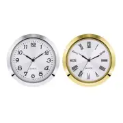 Craft Clock Insert Watch Head with Arabic/Roman Numerals PC21 QuartzMovement