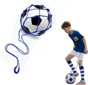 Wzenclave Ball Net Bag Soccer Training Equipment Adjustable Mesh Soccer Ball ...