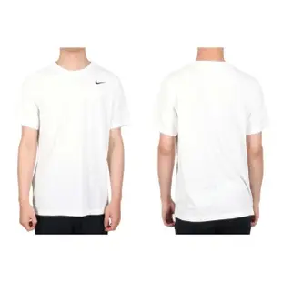 【NIKE 耐吉】男短袖T恤-DRI-FIT 上衣 運動 慢跑 白黑(AR6030-100)