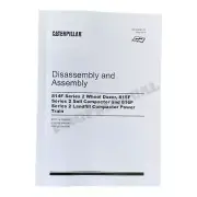 Caterpillar Ser 2 815F 816F Compactor Power Train Disassem Assem Service Manual