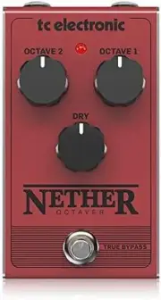 TC Electronic Analog Octaver Pedal True Bypass NETHER OCTAVER