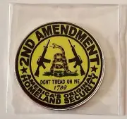 2nd Amendment - Don't Tread On Me - NEW Pro size 32mm Slim - Golf Ball Marker