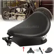 Motorcycle Leather Seat Solo 3" Springs Bracket Seat Base For Harley Sportster