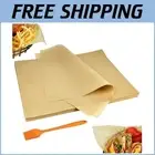 Versatile 500 Pcs Parchment Paper Sheets 12" x 16" for Baking, Frying & Grilling
