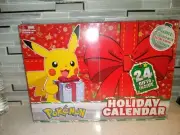 Pokemon 2021 Holiday Advent Calendar 39 Pieces Pikachu Eevee Charmander Squirtle