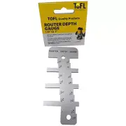 Precise Router Depth Gauge Tool by TOFL - Improve Your Woodworking Accuracy