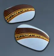 Silver POLARIZED Replacement Lenses for Oakley Jupiter Squared OO9135 56mm