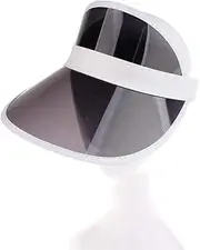 [N-X] Summer Candy Color Transparent Empty top Plastic PVC Sun hat Sun hat Bicycle Sun hat Beach Sun hat
