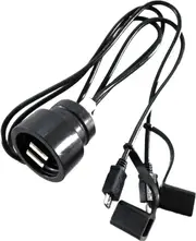 Booster 180-3029 Dual USB, plug waterproof