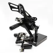 CNC Rearsets Footpegs Front Footrest For CBR1000RR (ABS NON-ABS) 2008-2016 Black