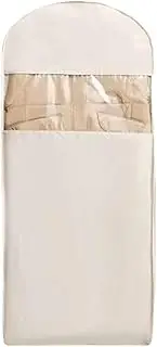 [Generic] Suit Bags for Closet Storage,Dustproof Self-Compression Travel Garment Bags | Reusable Zippered Space-Saving Protector for Wedding Trousers Travel Dress Jackets Outerwear Coats Business