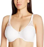 [Bali] Passion for Comfort Minimizer Underwire Bra_Pink Leaf Print_36C