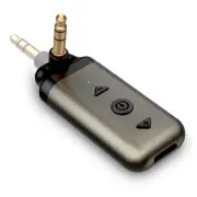 HVMLAK Aux Bluetooth Adapter for Car, Bluetooth Receiver for Home Stereo, Aux to