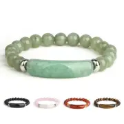 Natural Healing Quartz Hand Strings Crystal Stretchy Beads Bridge Bracelet Decor