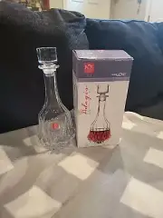 Adagio Wine Bottle By RCR Open Box Decanter Unused!