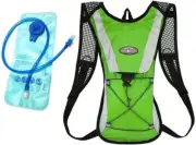 Hiking Camping Cycling Running Hydration Pack Backpack Bag + 2L Water Bladder -