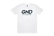 GND Mens Rep Tee // White