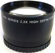 52mm 2.2x Telephoto Lens for Nikon AF-S DX Nikkor 18-55mm Lens