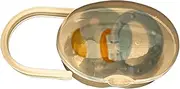 Pacifier Storage Box Container - Silicone dumy Holder Case | Transparent Pacifier Container, Pacifier Holder Case, Portable Pacifier Container, Pacifier Cover Pouch for Travel Outdoor Activities