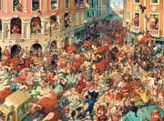 Castorland - Bull Run in Pamplona Puzzle 3000pc