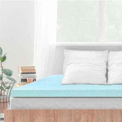 Gimart 3 In Gel Infused Memory Foam Twin-XL Mattress Topper Ventilated
