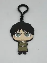 Attack On Titan SD Eren Dedicate Stance Official Licensed PVC Key Chain GE
