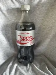 Share a Coke with Jesse 2025 Personalized Gift Coca Cola Bottle 20oz Diet
