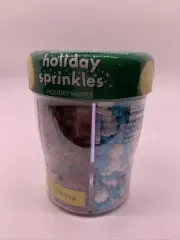 Wilton’s Holiday Sprinkles Holiday Shapes (Christmas) 6.5 Oz 6 Different Types