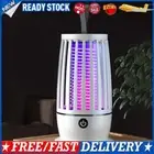 Durable Electric Fly Trap with Night Light USB Rechargeable Fly Bug Zapper Light
