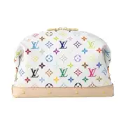Louis Vuitton x Takashi Murakami Multicolor White Cosmetic Pouch GM M13743