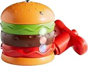 Gyro Toy - Light-Up Hamburger Spin Top - with Music, Party Favors, Educational Balance Toy for Kindergarten Classroom Home Travel
