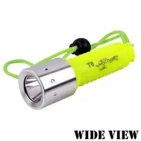 在飛比找蝦皮商城優惠-【WIDE VIEW】螢光T6潛水手電筒(NZL-WT6-P
