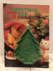 Sealed! Christmas Green Plastic Cookie Cutters or use them as tree ornaments