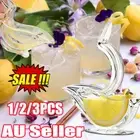 Boat Shape Acrylic Kitchen Bar Gadget Fruit Squeezer Manual Juicer Lemon Juicer.
