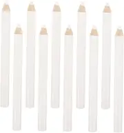 OATIPHO 20Pcs Manicure Wax Head Dotting Pen for Nail Art DIY Decoration Beads Tool for Chic White Wax Pencil for Rhinestones and Gems