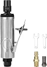 At-7031 Home Imp Ment Power Tools 1/4In Air Angle Die Grinder Pneum Gr G Cut Off Polisher Silver Silver
