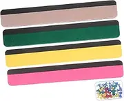 HONMEET 1 Boys and Girls Felt Bulletin Board Memo Board Bar Strips Home Office Classroom Wall Decor