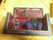 MOTU ReAction Panthor Skeletor Figure Ship Worldwide Super 7 NEW