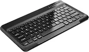 FARYODI Universal Bluetooth 5.0 Wireless Keyboard for iPad Air 13 inch/12.9 inch iPad Pro and Tablets/PC/Smartphone,Rechargeable Lightweight Portable Keyboard Compatible with iOS,Window,Android,Black