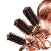 Handle Round Rolling Brush Straight Twill Hair Comb Boar Bristle Hair Brush