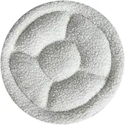 TEHAUX Newborn Photo Pad White Shaping Blanket Cushion for Posing Plush Basin Mat for Great Photo Props and Daily Use